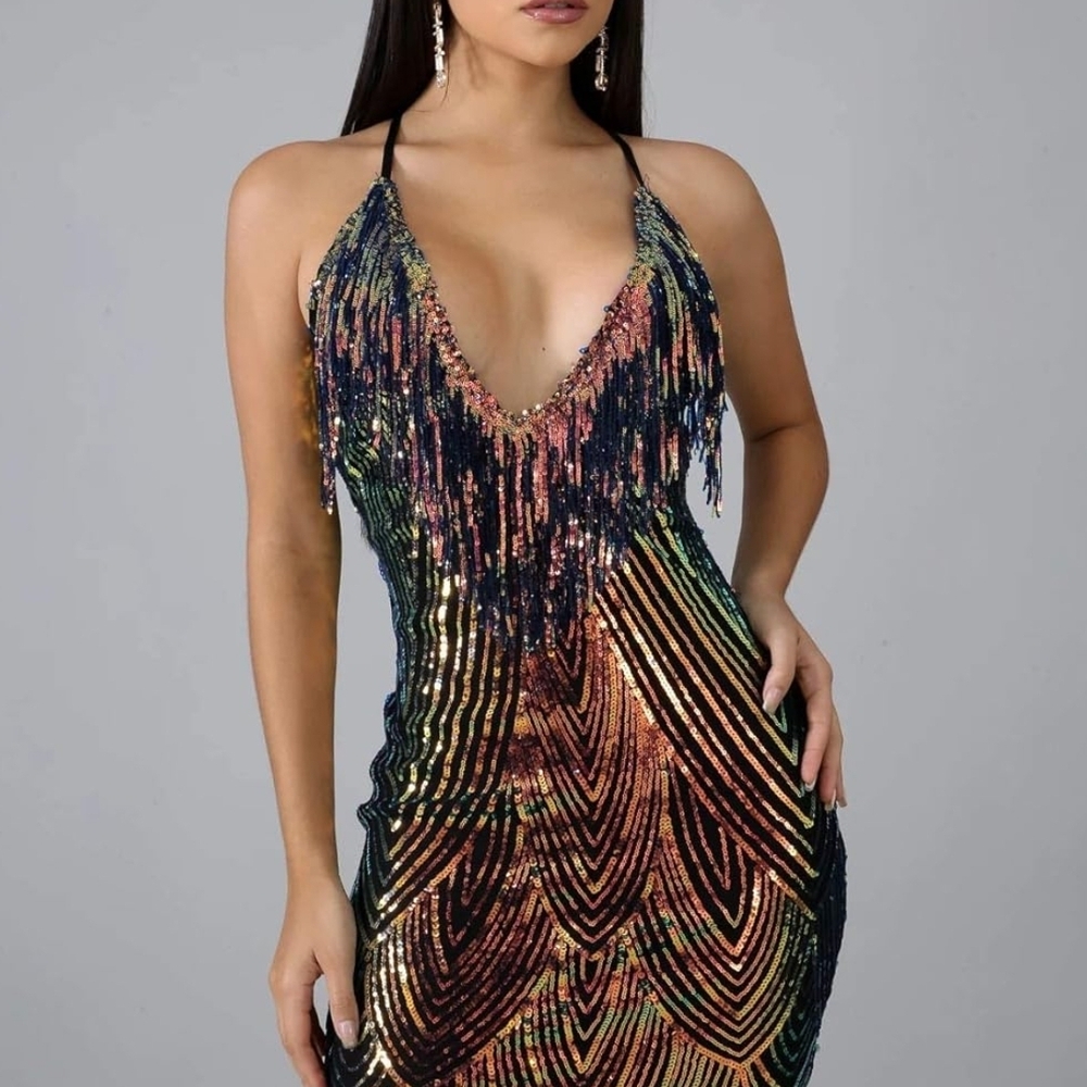 Backless Bodycon Minidress